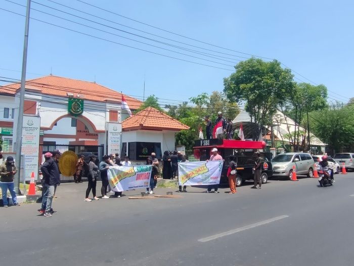Tolak Program KURMA, Aliansi Peduli Pemilu Jurdil Tuntut Kejaksaan Negeri Sidoarjo Pro Aktif