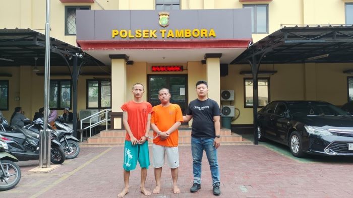 Akibat Judi, 2 Pria Curi Spion Mobil di Jakbar Berujung Ditangkap Polisi