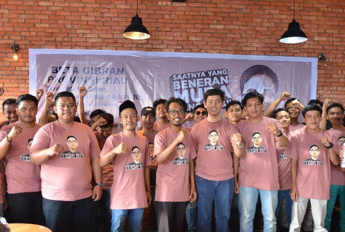 Ketua Relawan Beta Gibran Riau Targetkan Prabowo-Gibran Menang Besar Pilpres 2024