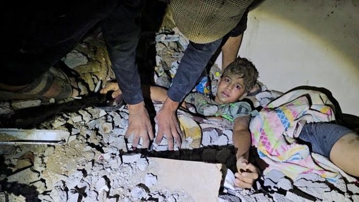 Miris! Para Orang Tua Tulis Nama pada Bagian Tubuh Anak-anak di Gaza Agar Mudah Diidentifikasi