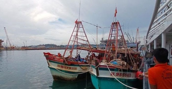 2 Kapal Berbendera Vietnam Ditangkap Polair, 17 Tahun Curi Ikan di Perairan Indonesia