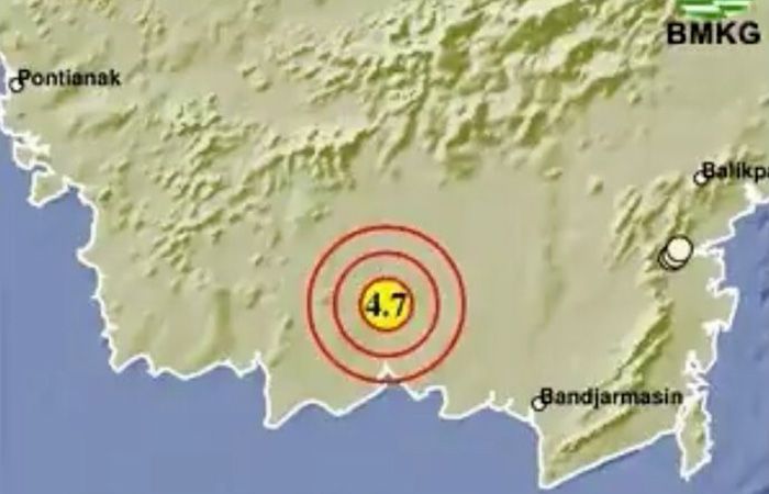 Kotawaringin Timur Diguncang Gempa 4,7 Magnitudo, Beberapa Rumah Alami Kerusakan