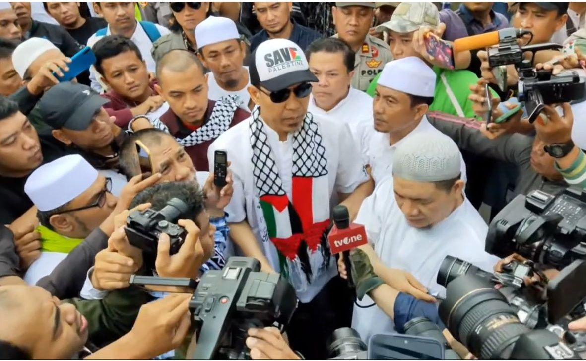 Bebas dari Penjara, Munarman: Penderitaan Palestina Tak Sebanding dengan Apa yang Saya Alami