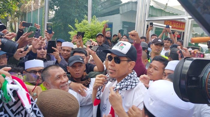 Usai Bebas dari Penjara, Munarman Langsung Bicara Soal Perjuangannya Palestina 