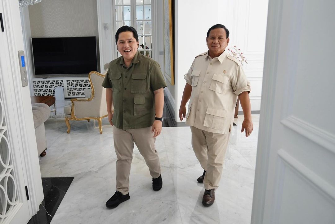 Erick Thohir Nyatakan Dukungan untuk Prabowo Subianto