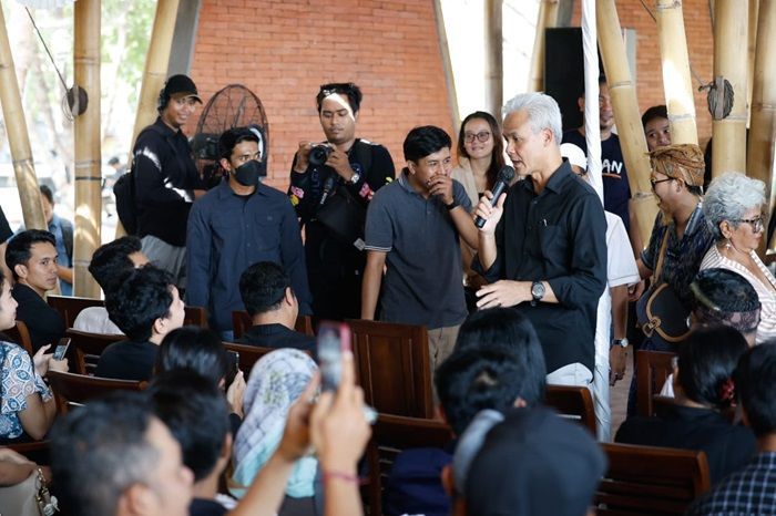 Ganjar Bicara Lingkungan hingga Pendidikan, Mahasiswa Puji Gagasan Konkret-Solutif