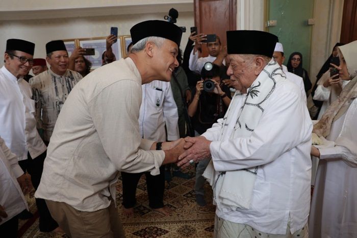 Ganjar Silaturahmi dengan H. Halim Palembang, Ini yang Menjadi Pembahasan