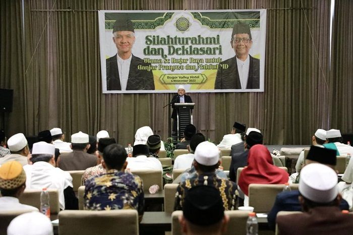Kiai dan Ulama di Bogor Komitmen Menangkan Ganjar-Mahfud: Punya Daya Gedor dan Harapan