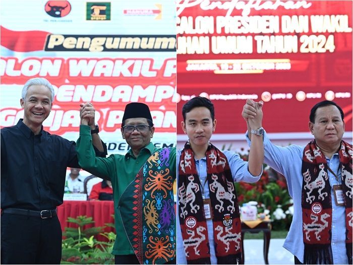 Pasca Putusan MK, Elektabilitas Ganjar-Mahfud Tempel Prabowo-Gibran, Mampu Menyalip?