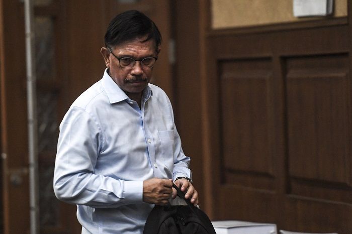 Eks Menkominfo Johnny G Plate Minta Hakim Buka Blokir 24 Rekening Bank Istri dan Anak