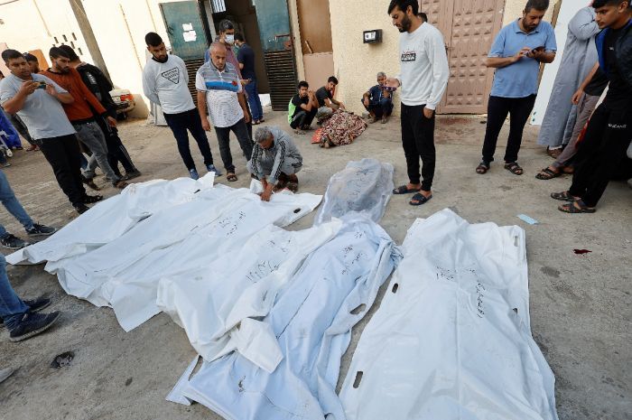 Total Lebih dari 10 Ribu Warga Gaza Tewas Akibat Serangan Israel, Sebagian Besar Anak-Anak dan Perempuan
