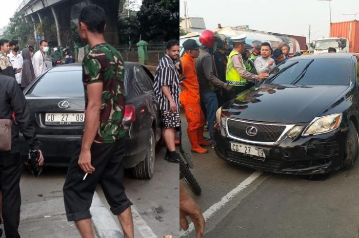 Viral Mobil Berpelat Kedubes Tabrak 4 Pejalan Kaki di Jakut, Korbannya Luka-Luka