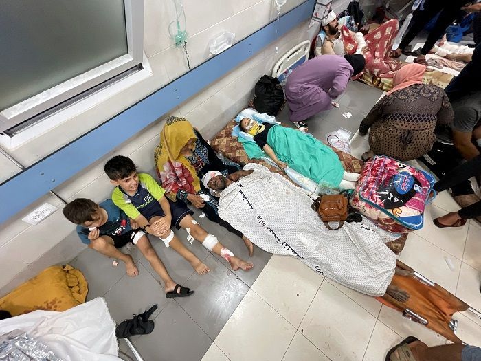 Dibombardir Israel, Kemenkes Palestina akan Buat Kuburan Massal di Rumah Sakit Al-Shifa