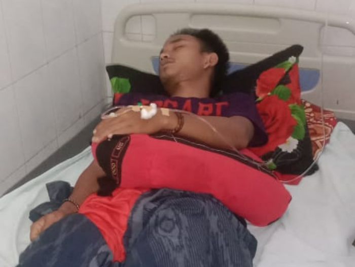 Kuli Bangunan di Bondowoso Diduga Dianiaya Polisi, Mata Dilakban dan Kakinya Digilas Batang Tebu