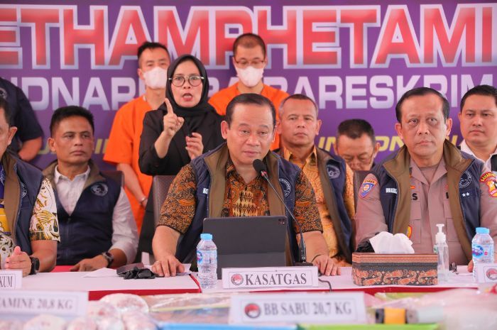 Sepanjang September-November 2023, Satgas Polri Tangkap 7.566 Tersangka Narkoba