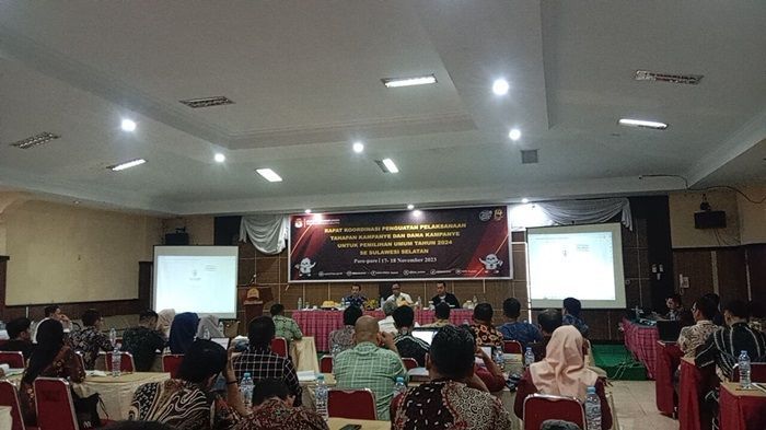 KPU Sulsel Larang Peserta Pileg dan Calon DPD untuk Kampanye Bersama, Harus Taat pada Aturan