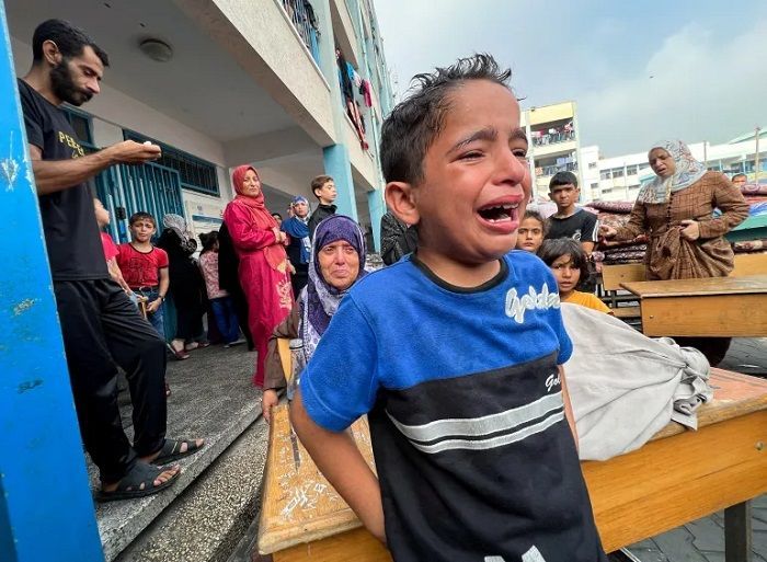 Israel Serang 2 Sekolah di Kamp Pengungsian Jabalia, Ratusan Orang Tewas