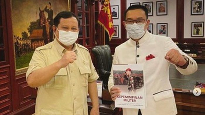 Prabowo Sebut Ridwan Kamil Hampir Jadi Cawapresnya