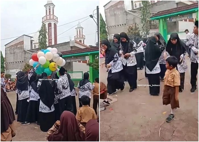 Viral Balon Gas Meledak saat Peringatan Hari Guru Nasional di Bekasi, 10 Guru Alami Luka-luka