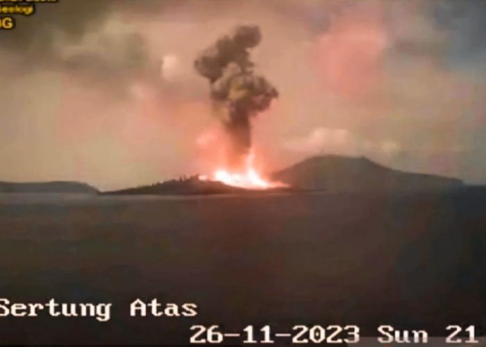 Gunung Anak Krakatau Alami 66 Kali Erupsi Sejak Awal Tahun hingga November 2023