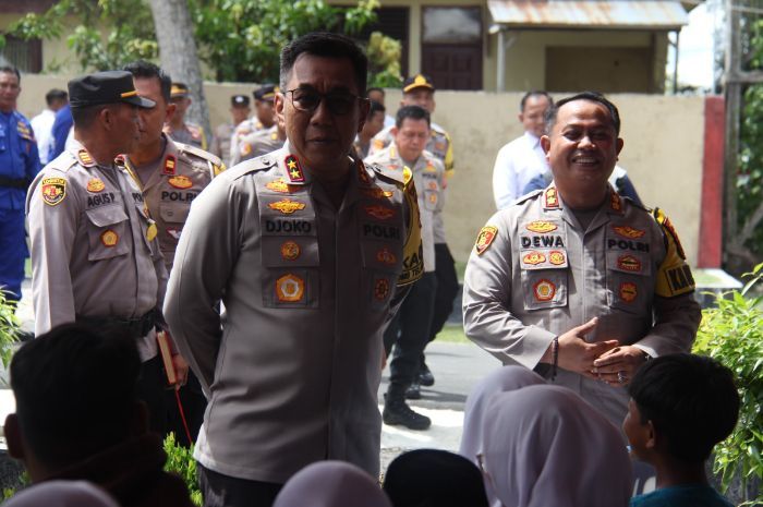 Cek Situasi Keamanan, Kapolda Kalteng Sambangi Polres Sukamara