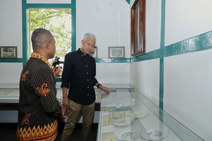 Napak Tilas ke Rumah Pengasingan Bung Karno di Ende, Ganjar Hayati Kelahiran Pancasila