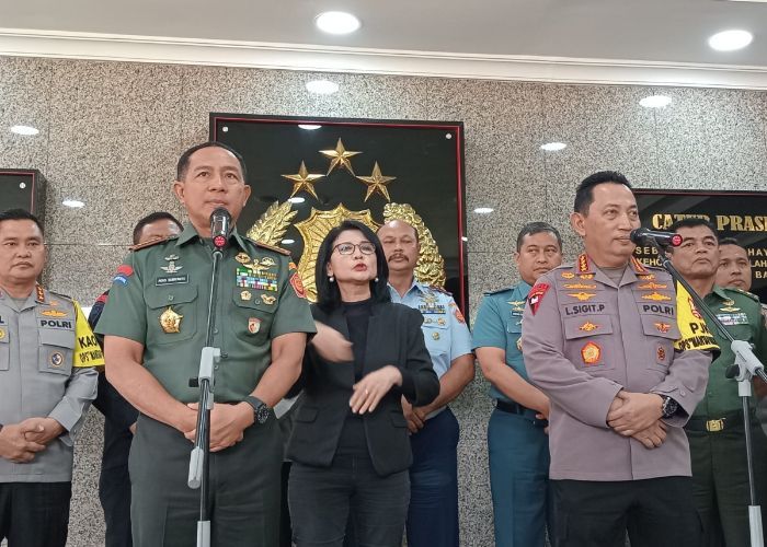 Pemilu hingga KKB Papua Jadi Pembahasan Pertemuan Panglima TNI-Kapolri Hari Ini
