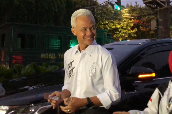 Jelang Debat Capres Pertama, Ganjar Pranowo-Mahfud Md Tiba Lebih Awal di Lokasi