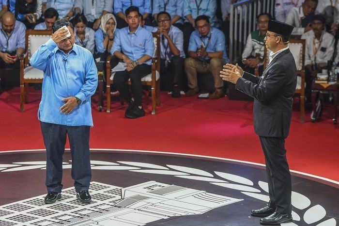 Netizen Pertanyakan Sikap Prabowo kepada Anies dalam Debat Perdana Pilpres 2024