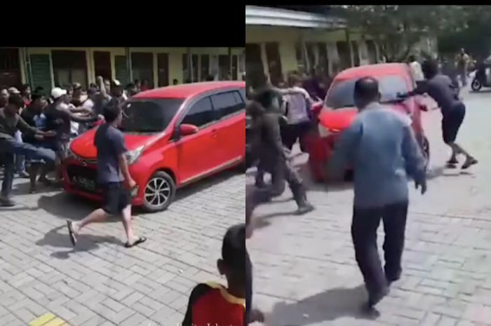 Viral Mobil di Bekasi Diamuk Warga Usai Halangi Damkar, Begini Faktanya