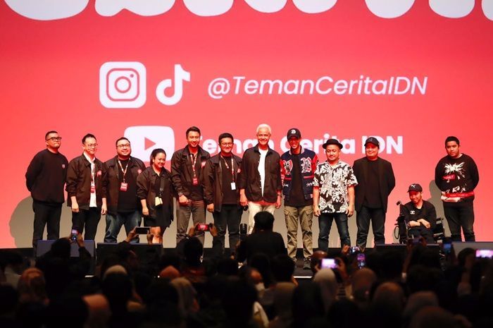 Ganjar Pranowo Dapat Kejutan Spesial saat Hadiri Teman Festival Cerita, Kira-kira Apa Ya?