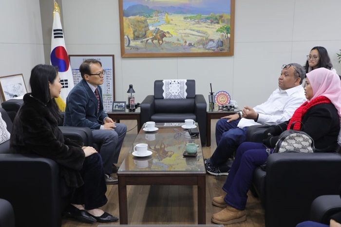 Kemnaker-Universitas Kyung Woon Jajaki Kerja Sama Pelatihan Bahasa Korea