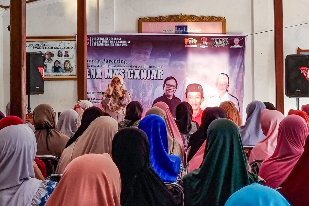 Relawan Pena Mas Ganjar Berikan Pemahaman Parenting, Siapkan Anak Berkarakter Menuju Indonesia Emas 2045
