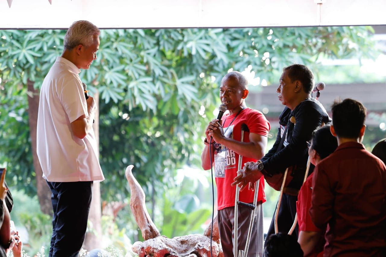 Difabel Jateng Sukses Mandiri, Ganjar: Negara Harus Jamin Penyandang Disabilitas