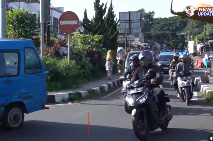 Jelang Malam Pergantian Tahun, Lalin di Puncak Bogor Mulai Ramai