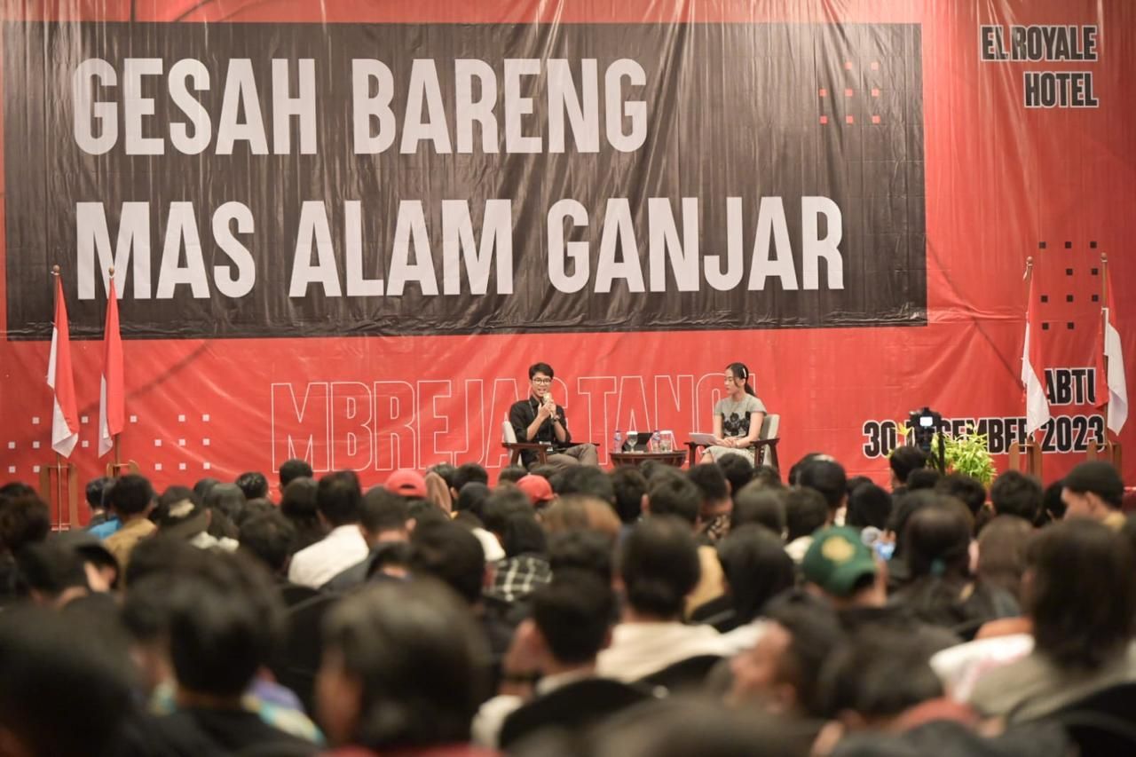 Alam Ganjar Ajak Generasi Muda Optimistis Hadapi Bonus Demografi Indonesia: Harus Berani Mendunia!