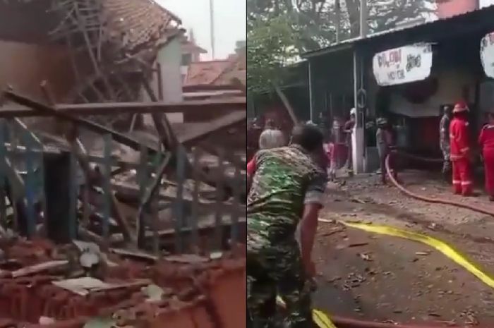 Ledakan Hebat Terjadi di Kamal Madura, 1 Orang Tewas dan 5 Luka-luka