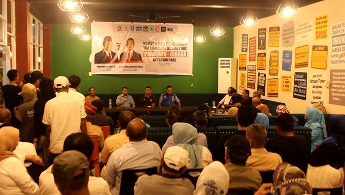 KIM Parepare Panaskan Mesin Politik, Optimis Menangkan Pasangan Prabowo-Gibran 1 Putaran