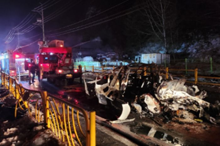 Kebocoran Stasiun Pengisian LPG di Korea Selatan Akibatkan 5 Orang Terluka