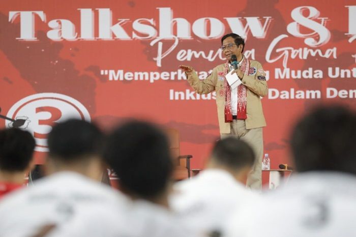 Hadiri Deklarasi Pemuda Gama Pantura, Ini Pesan Mahfud MD Jelang Pilpres 2024