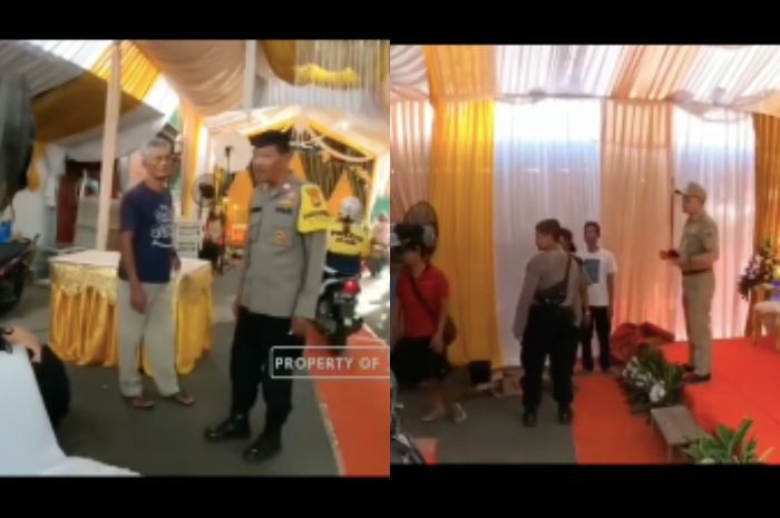 Viral Tenda Hajatan Tutup Jalan di Jakbar, Langsung Ditindak Polisi
