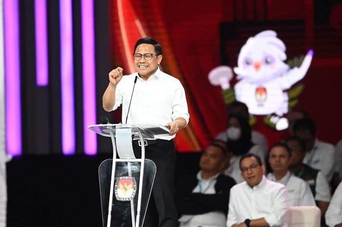 Bangga Penampilan Debat, Cak Imin Tagih Videotron dari Pendukung