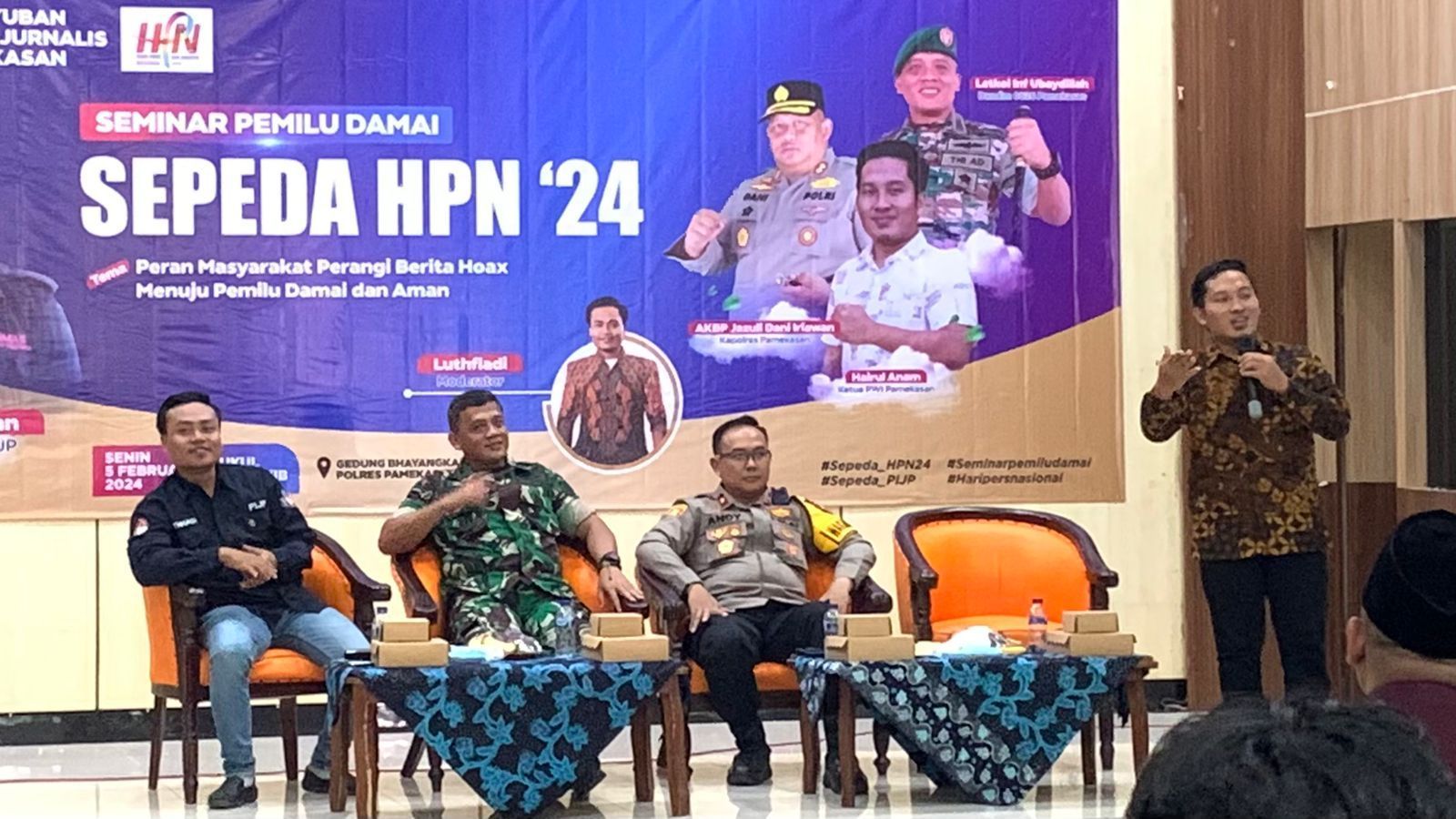 Sambut Hari Pers Nasional, PWI Pamekasan Singgung Berita Hoax yang Merajalela Jelang Pemilu