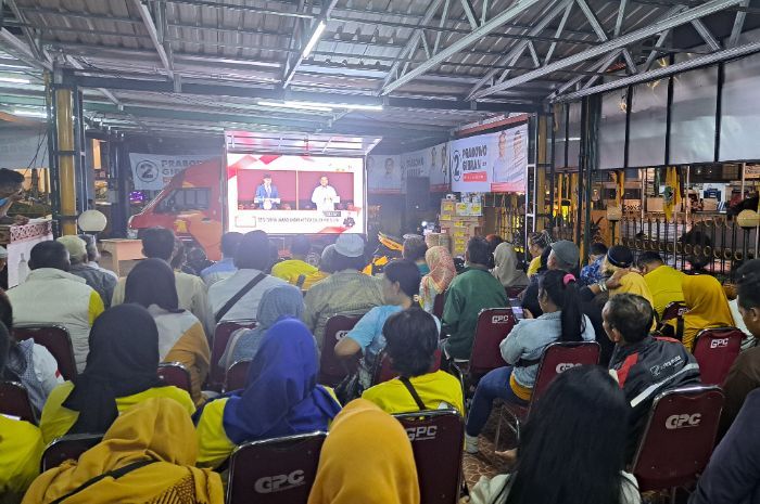 Nobar Debat Capres Kelima, Sekretaris DPD Partai Golkar: Prabowo Nggak Terpancing!
