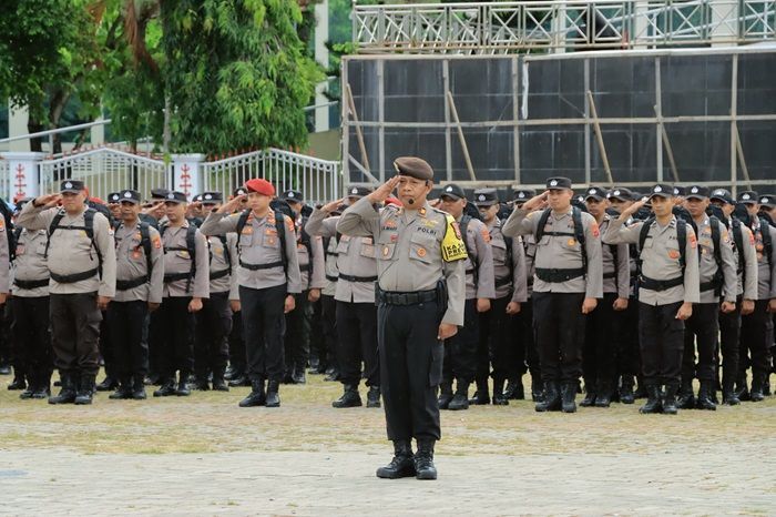 Amankan TPS Pemilu 2024, Kapolresta Ambon Kerahkan 2.647 Anggotanya!