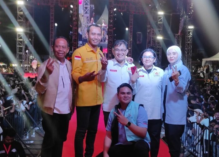Budiman Sudjatmiko Hadir Konser Rakyat 