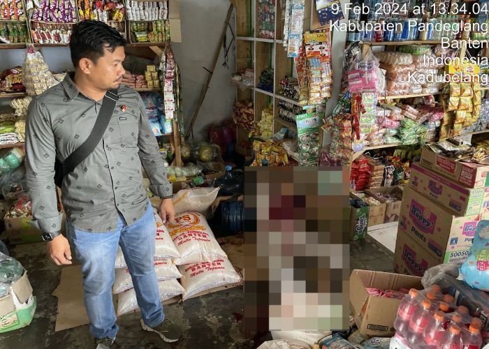 Pemilik Toko Kelontong di Pandeglang Dirampok OTK, Leher Terluka hingga Tewas