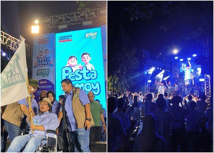 Kuatkan Dukungan untuk Prabowo-Gibran, Repnas Jember Ajak Ratusan Warga Flash Mob di Acara Pesta Gemoy