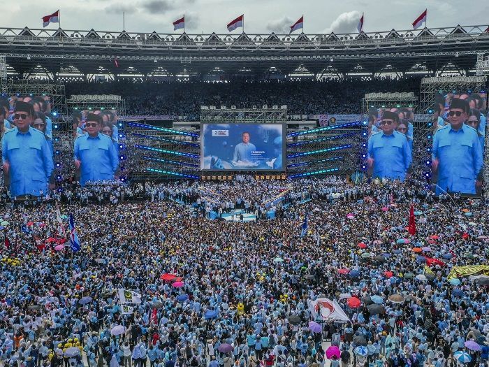 TKN Sebut Membludaknya Massa di Kampanye Akbar Cermin Kemenangan Prabowo-Gibran Satu Putaran: Jangan Golput!