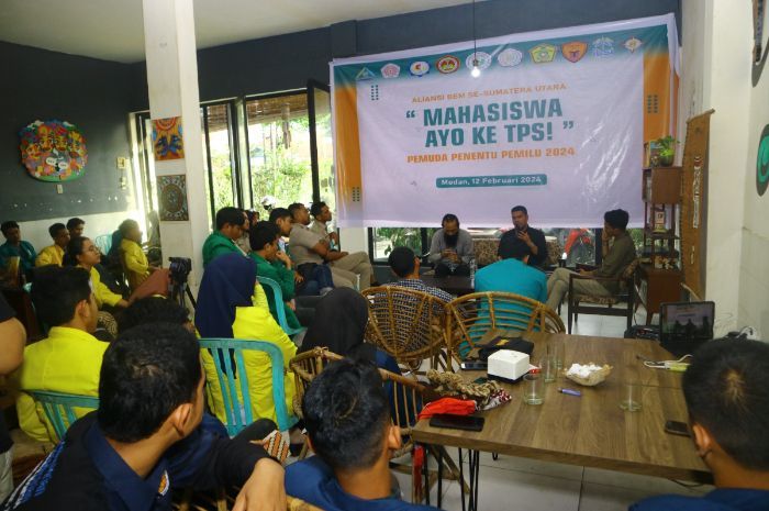 Suara Pemuda, Suara Bangsa: Aliansi BEM Sumut dan Riau Ajak Gunakan Hak Pilih pada Pemilu 2024